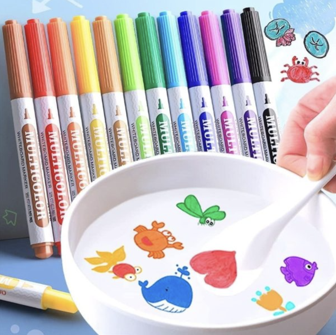 Screenshot 2026-10-13 at 1.18.14 AM Magical Water Painting Pen Set – 12 Pcs - Image 1